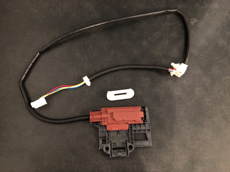 Photo 1 of W10404050 W10238287 Washer Lid Lock Latch Switch and Harness Kit Compatible with Specific Whirlpool Maytag Kenmore Amana Crosley Washing Machines