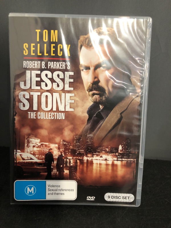 Photo 1 of Jesse Stone - The Complete Collection Stone Cold / Night Passage / Death In Paradise / Sea Change / Thin Ice / No Remorse / Innocents Lost / Benefit Of The Doubt / Lost In Paradise