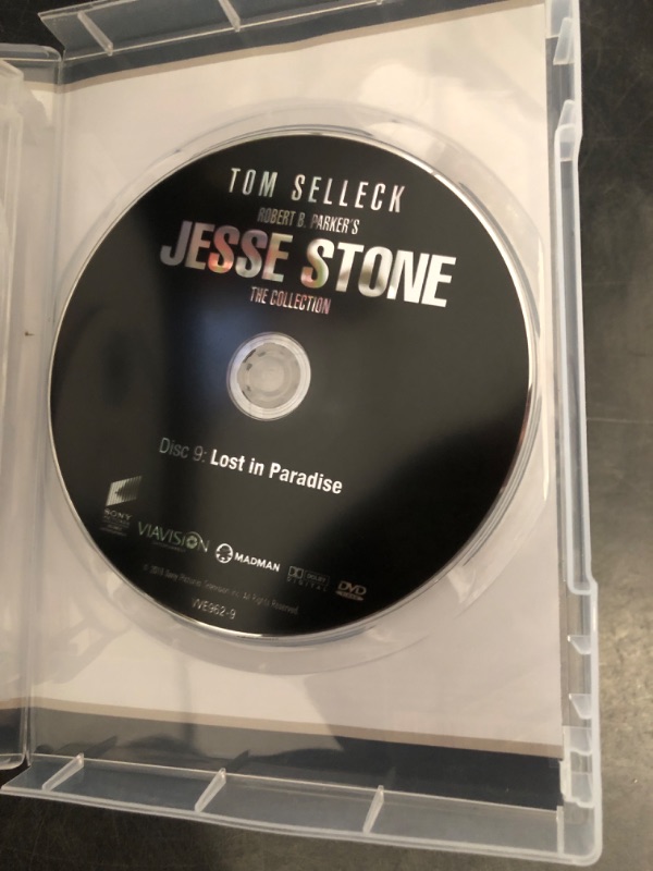 Photo 1 of Jesse Stone - The Complete Collection Stone Cold / Night Passage / Death In Paradise / Sea Change / Thin Ice / No Remorse / Innocents Lost / Benefit Of The Doubt / Lost In Paradise