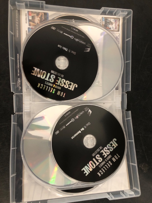 Photo 1 of Jesse Stone - The Complete Collection Stone Cold / Night Passage / Death In Paradise / Sea Change / Thin Ice / No Remorse / Innocents Lost / Benefit Of The Doubt / Lost In Paradise