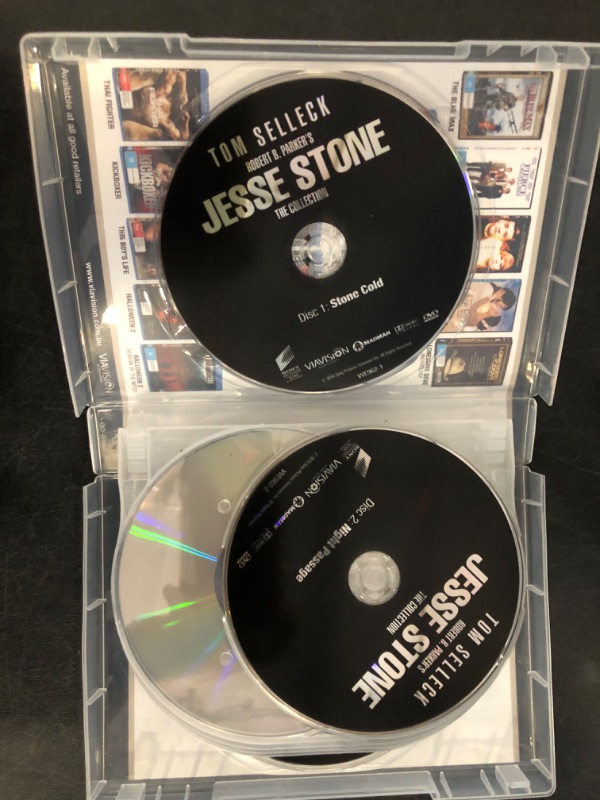 Photo 1 of Jesse Stone - The Complete Collection Stone Cold / Night Passage / Death In Paradise / Sea Change / Thin Ice / No Remorse / Innocents Lost / Benefit Of The Doubt / Lost In Paradise