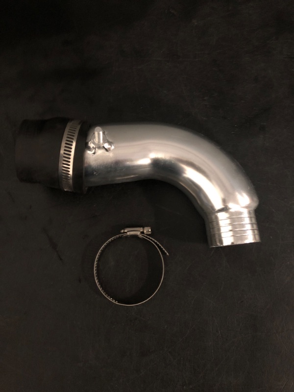 Photo 1 of NIBBI Air Filter Intake Curve Pipe,High Performance Air Intake Elbow, Cold Air Intake Fit for GY6 Engine