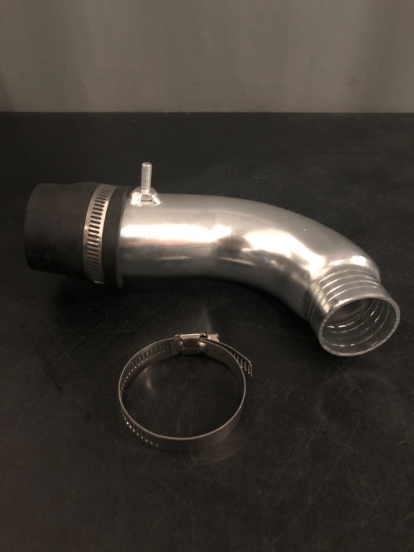 Photo 1 of NIBBI Air Filter Intake Curve Pipe,High Performance Air Intake Elbow, Cold Air Intake Fit for GY6 Engine