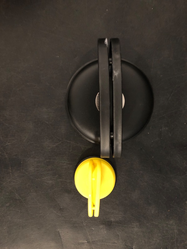 Photo 1 of Dent Puller, 2 Pack Car Dent Puller Kit, Large and Small Suction Cup Dent Puller Kit for Car Dent Repair, for Glass Tile Mirror, Granite Lifting and Object Moving,L+S (Black-Yellow)
