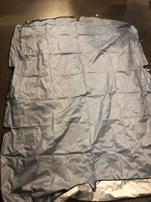Photo 1 of Waterproof & Uv-Resistant Swing Canopy for 3-Seater Swings, 75 X 52 X 6’ Replacement Cover, 190T Polyester
