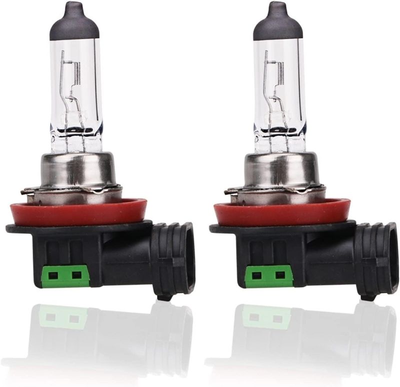 Photo 1 of BaydOg 2pcs 9005 9006 H8 H11 Halogen Bulb 12V 55W 4300K Quartz Glass Car Fog Light Auto Lamp Halogen Headlight Bulbs White Fog Lights (Size : H8), 10187068456

