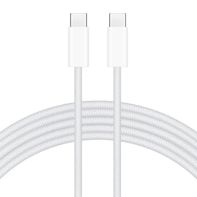 Photo 1 of 6ft IPhone16/16E/17 USB C to USB C Cable, Woven Charger Long Cable for iPhone 17/16 Pro/Plus/16/15 Pro Max, iPad Air,iPad 10th Gen, Mini 6th, Pro 13/12.9/11 in, Type-c MacBook Pro Fast Charging Cord
