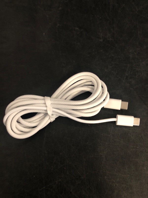 Photo 1 of 6ft IPhone16/16E/17 USB C to USB C Cable, Woven Charger Long Cable for iPhone 17/16 Pro/Plus/16/15 Pro Max, iPad Air,iPad 10th Gen, Mini 6th, Pro 13/12.9/11 in, Type-c MacBook Pro Fast Charging Cord
