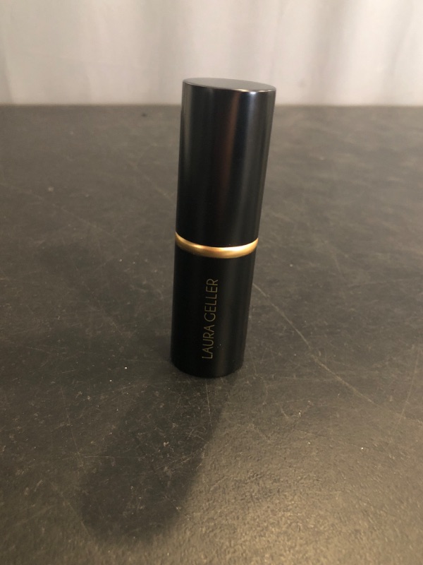 Photo 1 of LAURA GELLER NEW YORK Retractable Black Kabuki Brush for Liquid, Cream and Powder Face Makeup With Aluminum Handle