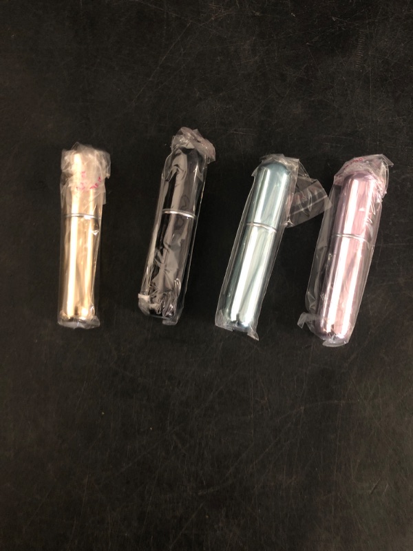 Photo 1 of Yamadura Mini Refillable Perfume Portable Atomizer Bottle Refillable Perfume Spray, Refill Pump Case for Traveling and Outgoing (5ml, 4 Pack) 4