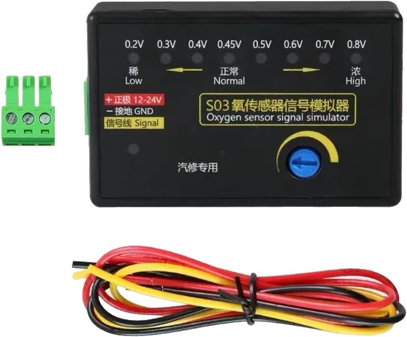 Photo 1 of Easy to Use Car O2 Sensors Signal Simulators with Multifunctional Diagnostic Capabilities for Emission Testing Diagnosis, Approx.70x44x18mm, As Pictures Shown
