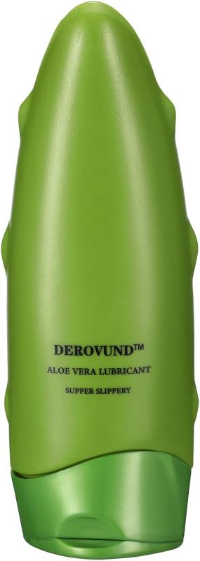 Photo 1 of Aloe Vera Super Slippery Organic Water-Based Personal Lubricant for Sexual, Vaginal, Oral and Anal Use - Long Lasting, Paraben-Free - 4 Oz