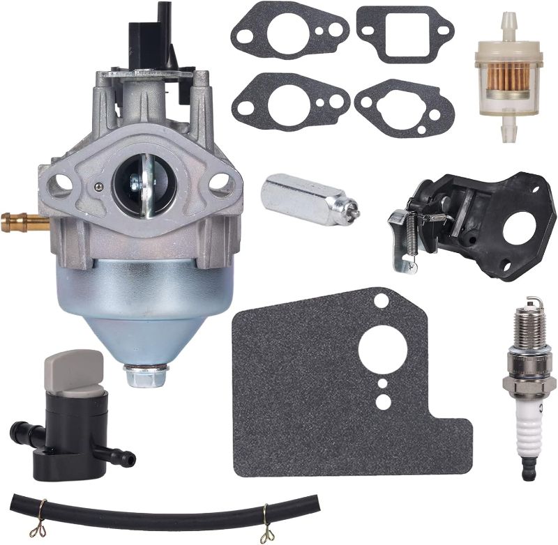Photo 1 of 16100-Z8B-901 (BB76A A) Carburetor Kit for Honda GCV160LA0 GCV160LA1 HRR216K10 HRR216K11 HRR216K9 HRS216K5 HRS216K6 Engines with 16620-Z8D-305 Thermo Wax Assembly 16600-Z8B-900 Choke Control
