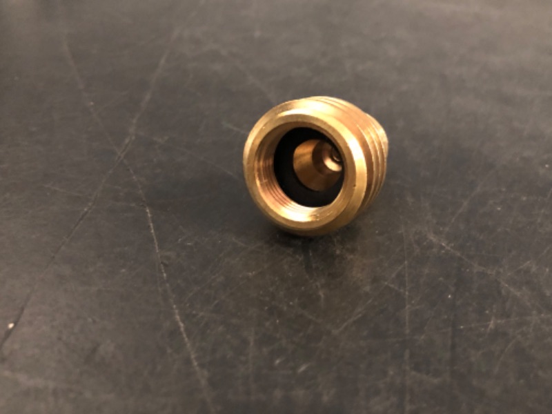 Photo 1 of Hooshing Propane Tank Adapter Converts POL LP Tank Service Valve to QCC1 / Type1 Hose or Regulator Solid Brass Old to New
