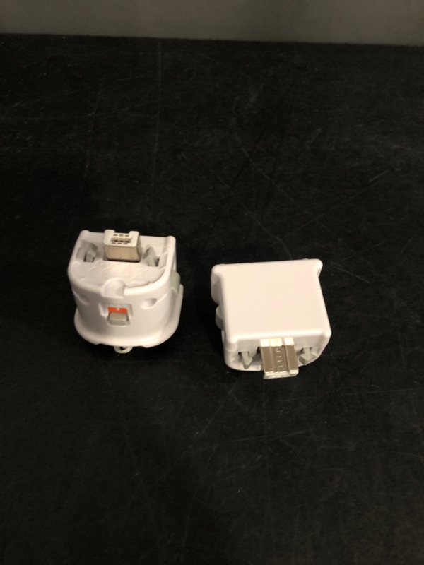Photo 1 of Wii Motion Plus Adapter for Original Wii Remote Controller(Pack of 2) (White)
