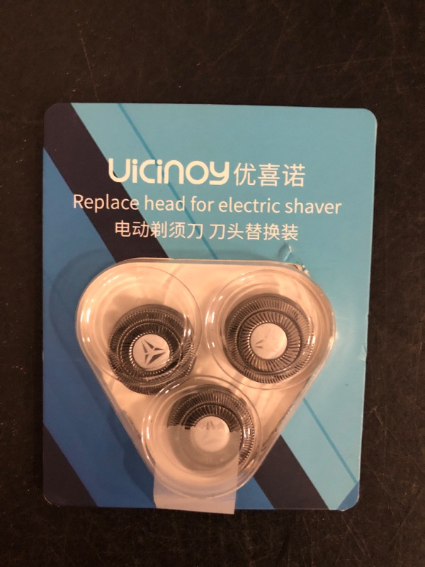 Photo 1 of HQ56 Replacement Shaver Heads for Norelco HQ3 HQ4 HQ55 HQ56 HQ6-3Pcs Replacement Shaver Head Compatible with HQ300 HQ442 HQ916 HS190 HQ699 Electric Shavers
