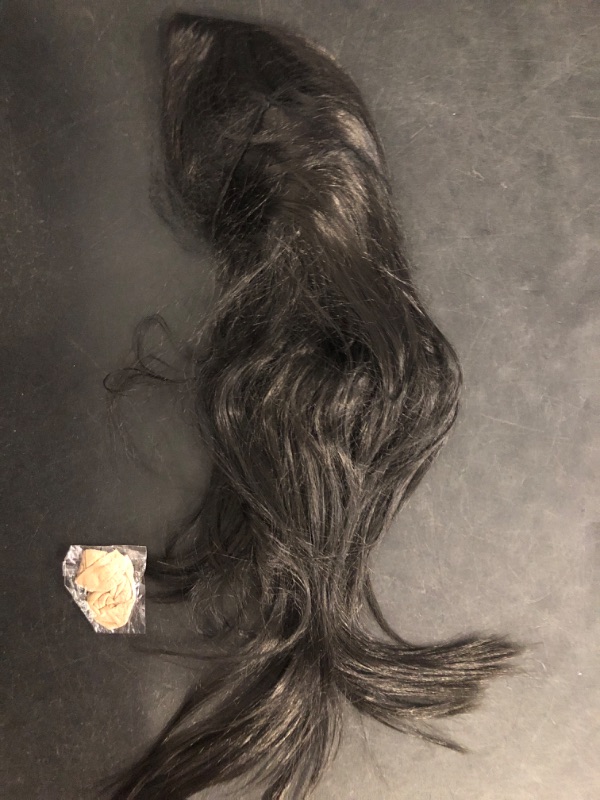 Photo 1 of MapofBeauty 28 Inch/70 cm Women Special Long Straight Synthetic Wig (Black)