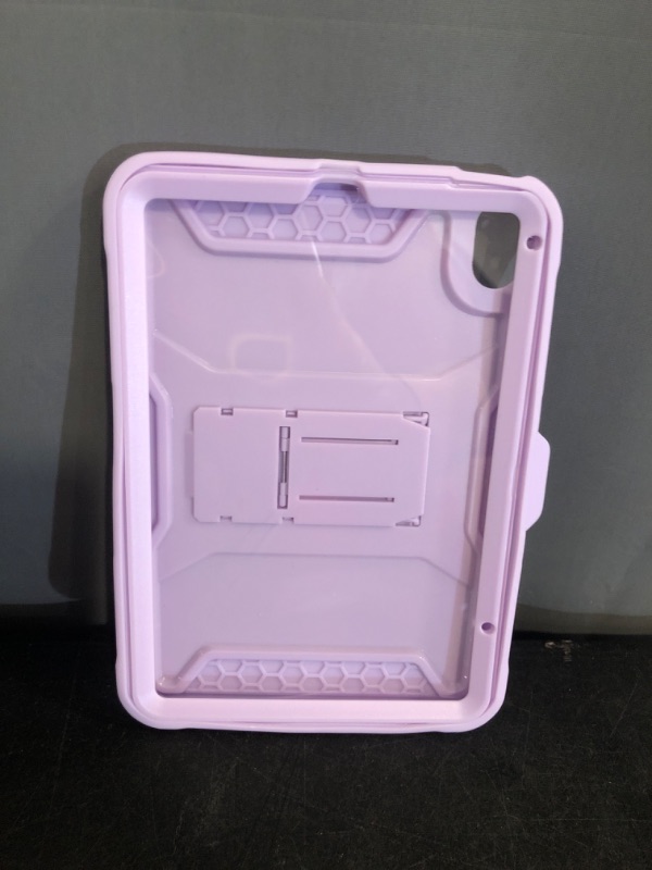 Photo 1 of Soke Case for iPad (A16) 11th Generation 11-inch 2025, iPad 10th Generation 10.9-inch 2022, with Built-in Screen Protector and Kickstand, Rugged Full Body Protective Cover - Violet
