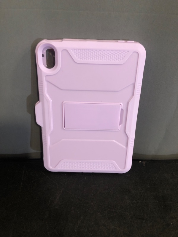 Photo 1 of Soke Case for iPad (A16) 11th Generation 11-inch 2025, iPad 10th Generation 10.9-inch 2022, with Built-in Screen Protector and Kickstand, Rugged Full Body Protective Cover - Violet
