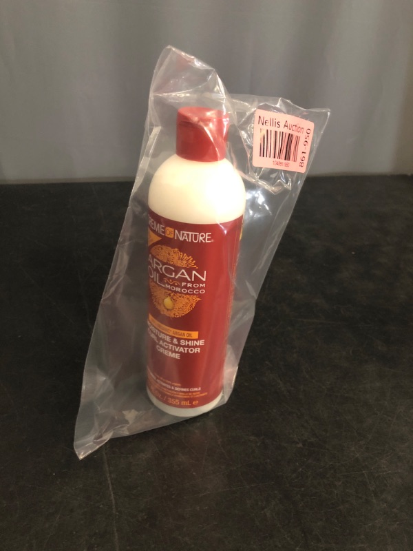 Photo 1 of Creme Of Nature Argan Oil Curl Activator Creme 12 Ounce (354ml) (Pack of 2)