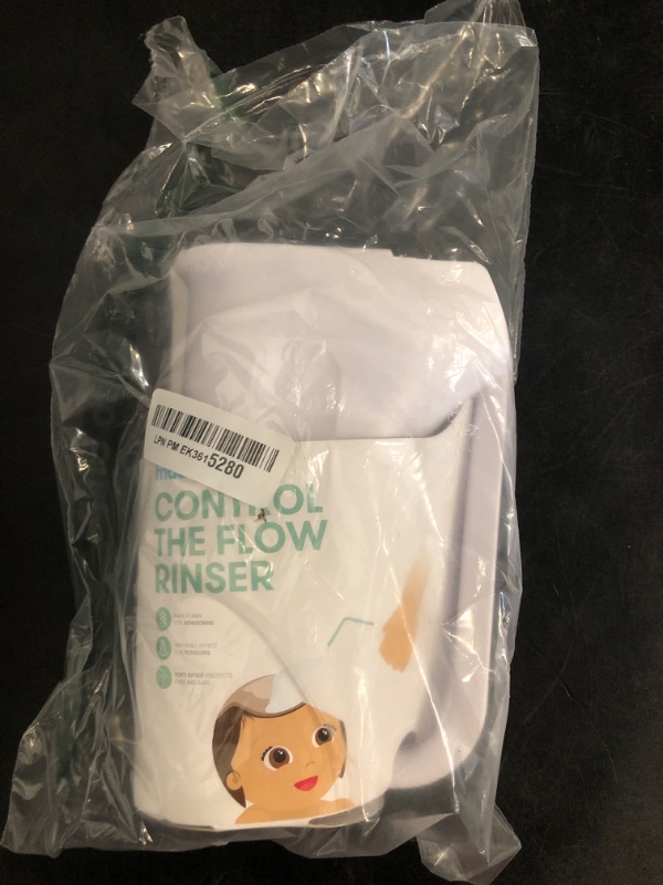 Photo 1 of Frida Baby Control The Flow Bath Rinse Cup, Tear Free Rinser to Wash Hair and Body with Easy Grip Handle and Removable Rain Shower, Made in USA