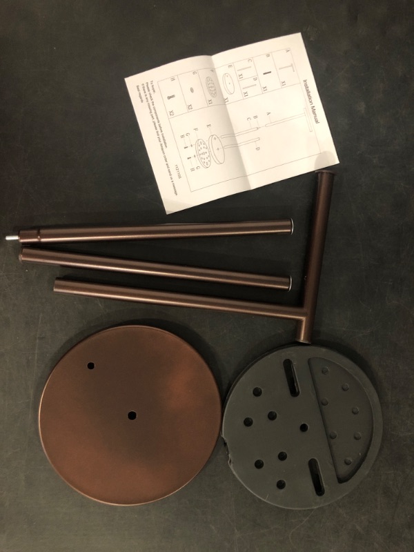 Photo 1 of Toilet Paper Holder Stand,Toilet Paper Holder Free Standing,Bronze Toilet Paper Roll Holder for 4 Rolls,Toilet Paper Stand
