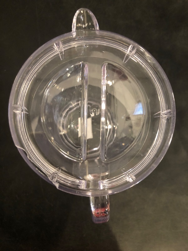 Photo 1 of TableCraft PP321 Beverage Pitcher, 2 qt., with lid, dishwasher safe, SAN plastic, clear, BPA free
