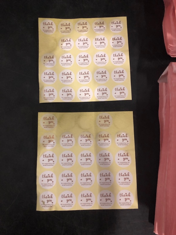 Photo 1 of Cozymood Bubble Mailers 8.5 x 12 Inch 40 Pack Usable Size 8.5 x 11'' Thank You Pink Bubble Mailer Waterproof Padded Envelopes Self Seal Cushioning for Gifts Packaging, Mailing, Small Business Bulk