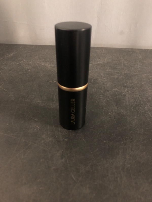 Photo 1 of LAURA GELLER NEW YORK Retractable Black Kabuki Brush for Liquid, Cream and Powder Face Makeup With Aluminum Handle