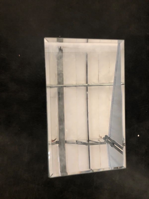 Photo 1 of TACIDON Crystal Crush Diamond Toilet Paper Holder with Mirrored Shelf. Silver Modern Toilet Paper Holder Wall Mounted, Glamorous Mirror Toilet Paper Roll Holder for Bathroom Washroom.
