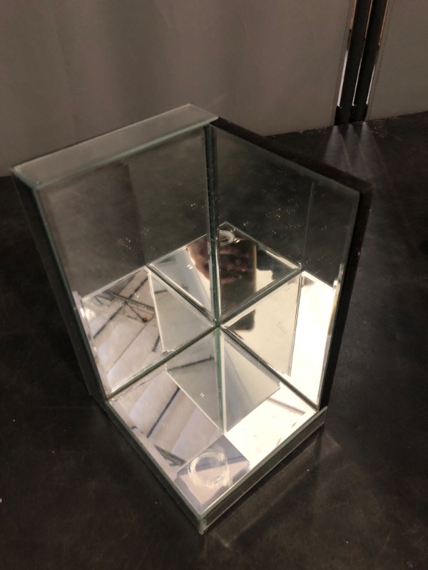 Photo 1 of TACIDON Crystal Crush Diamond Toilet Paper Holder with Mirrored Shelf. Silver Modern Toilet Paper Holder Wall Mounted, Glamorous Mirror Toilet Paper Roll Holder for Bathroom Washroom.
