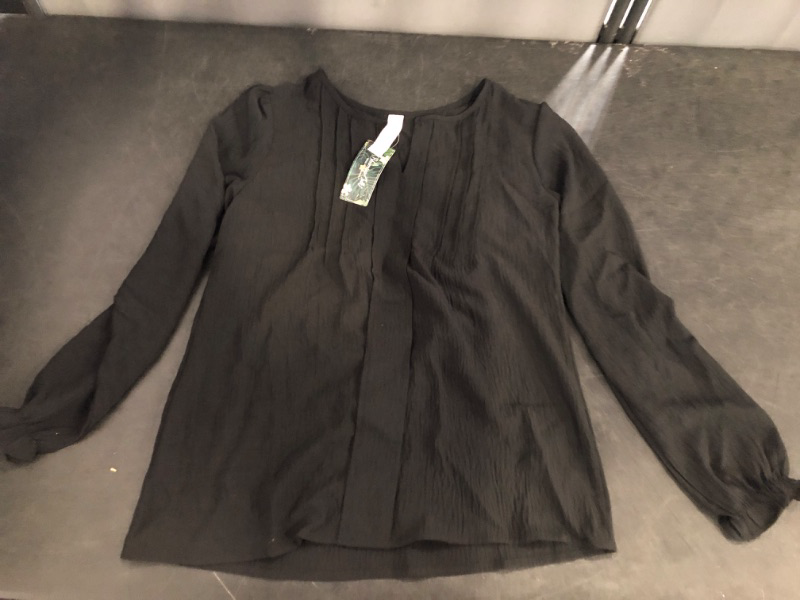 Photo 1 of (Size Small) Blooming Jelly Dressy Casual Blouses Business Work Tops Pleated Shirts
