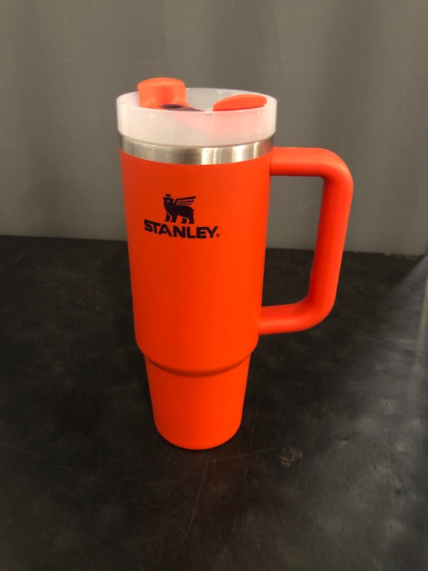 Photo 1 of STANLEY Quencher H2.0 Tumbler with Handle and Straw 30 oz | Flowstate 3-Position Lid | Cup Holder Compatible for Travel | Insulated Stainless Steel Cup | BPA-Free | Tigerlily Plum
