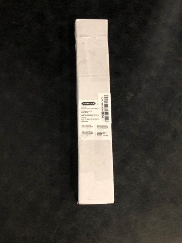 Photo 1 of Amerock BP54045FB | Matte Black Appliance Pull | 12 inch (305mm) Center-to-Center Cabinet Handle | Monument | Furniture Hardware
