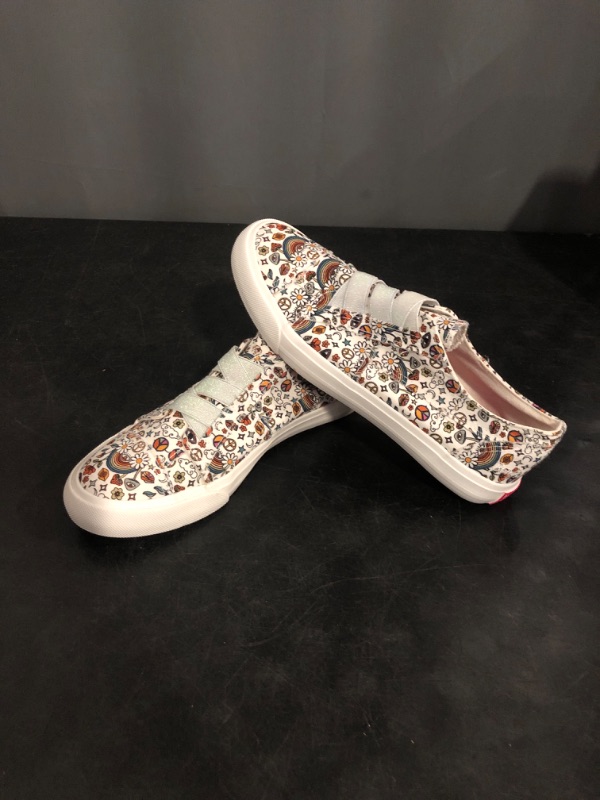 Photo 1 of Blowfish Malibu Girls Marley-k Sneaker, Vanilla Vibes, 4 Big Kid