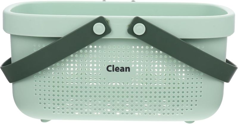 Photo 1 of Bathroom Wash Basket Storage Basket Pantry Daily Necessities Organizer Toiletries