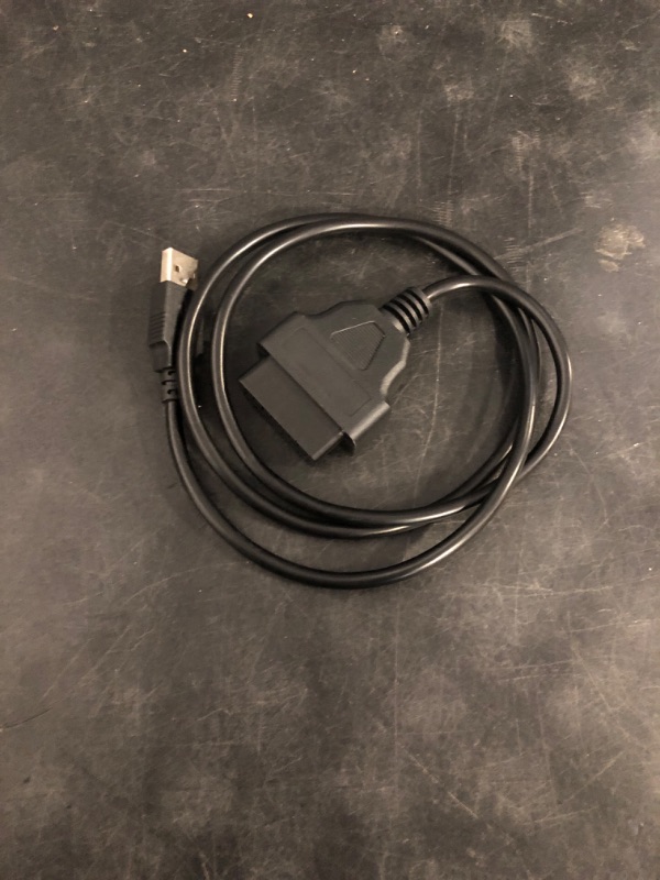 Photo 1 of OBD2 Female to USB2.0 Male Cable OBD2 to USB Cable 1M OBD2 Female to USB2.0 Male Car Driving Computer OBD Adapter GPS Power Cable
