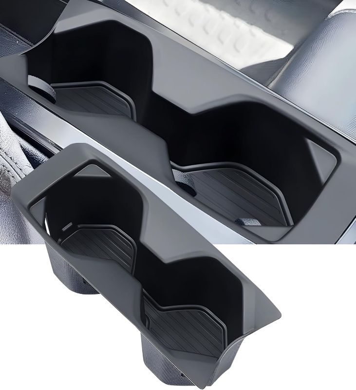 Photo 1 of Car Cup Holder for Toyota Camry 2026 2025, Interior Accessories Cup Holder Insert for Toyota Camry SE | XSE | LE | XLE 2025 2026, Black
