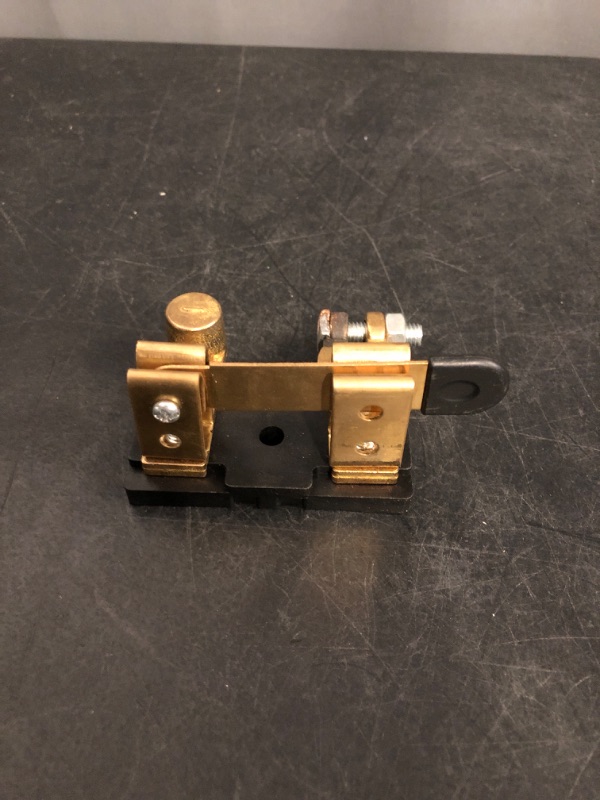 Photo 1 of Battery Disconnect Switch, Top Post Battery Disconnect Switch 12V 24V, Battery Cut Off Shut Off Switch for Car Marine Boat RV ATV (Negative, Vertical)