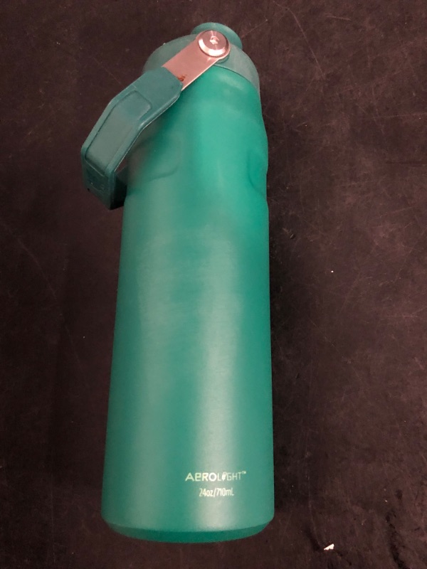 Photo 1 of Stanley IceFlow Fast Flow Water Bottle 24 oz | Angled Spout Lid | Lightweight and Leakproof for Travel and Sports | Insulated Stainless Steel | BPA-Free | Alpine