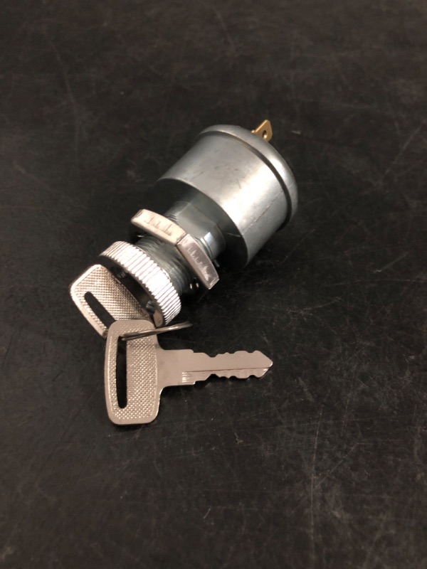 Photo 1 of 17421G1 Ignition Switch for EZGO Golf Cart 1981-Up 2 Terminal 4 Key Ignition on Off Switch
