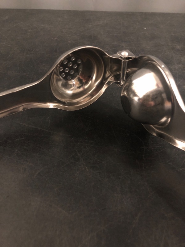 Photo 1 of Premium Stainless Steel Manual Citrus Juicer, Heavy Duty Metal Lemon Squeezer, Hand Press Kitchen Tool
