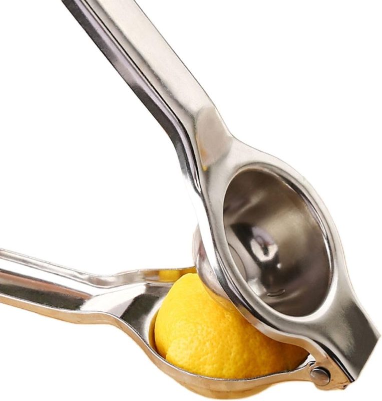 Photo 1 of Premium Stainless Steel Manual Citrus Juicer, Heavy Duty Metal Lemon Squeezer, Hand Press Kitchen Tool
