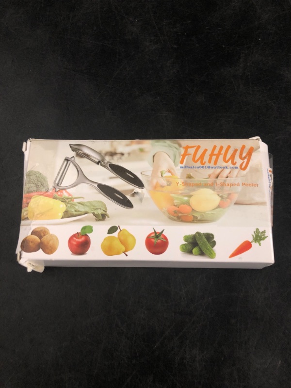 Photo 1 of Vegetable, Apple Peelers for kitchen, Fruit, Carrot, Veggie, Potatoes Peeler, Y-Shaped and I-Shaped Stainless Steel Peelers, with Ergonomic Non-Slip Handle & Sharp Blade, Good Sturdy (2PCS)
