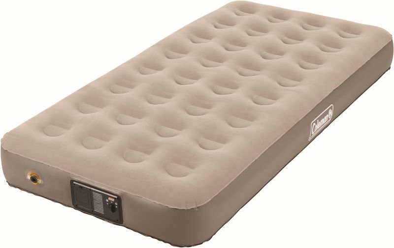 Photo 1 of Coleman QuickBed Elite Extra-High Airbed with Built-In Pump Leak-Free Airbed with Soft Plush Top and Carry Bag Queen and Twin Options Available

