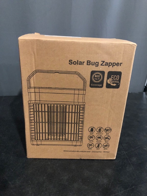 Photo 1 of Bug Zapper Outdoor, 2025 Upgraded Mosquito Zapper 3 in 1 Rechargeable Bug Zapper Outdoor with 5000mAh Battery & LED Night Light, 4000V Electric Fly Zapper for Outside Patio, Backyard, Garden, Camping