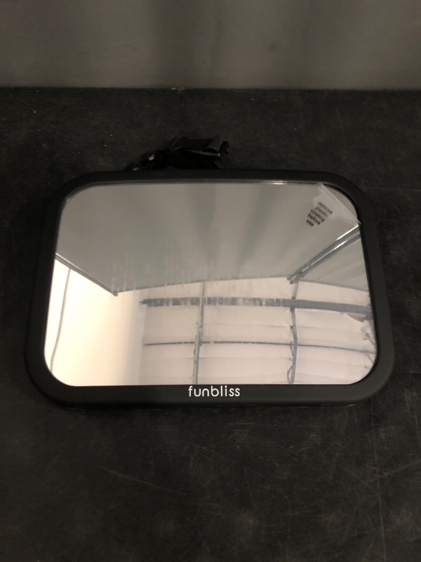 Photo 1 of Funbliss Baby Car Mirror Safely Monitor,Car Mirror Baby Rear Facing Seat?No Assembly Required, Safer?Best Newborn, Shatterproof
