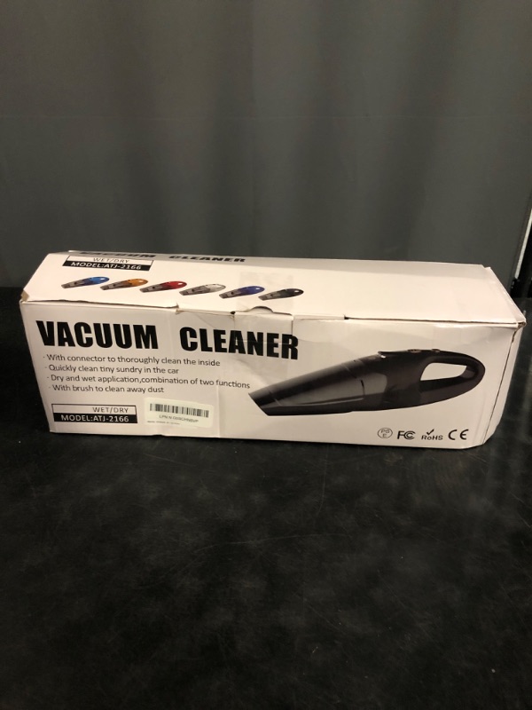 Photo 1 of Handheld Vacuum Cordless Rechargeable 3-in-1, Car Vacuum Portable Cordless with USB Charge, Hand Vacuum with LED Light, HEPA Filter, 1.65LBs Lightweight Vacuum Cleaner for Dust, Pet Hair
