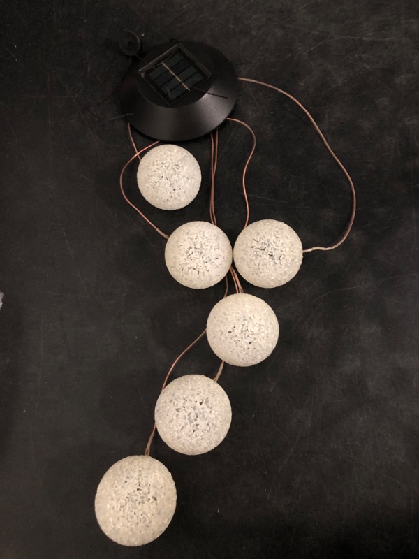 Photo 1 of Angoily Automatic Night Light Wind Chime Led Solar Sensor Light for Home Patio Garden