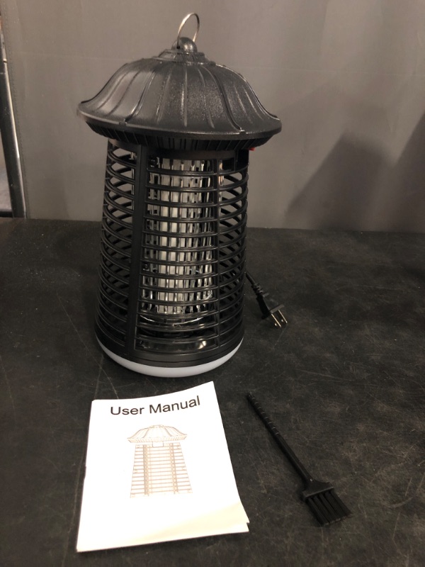 Photo 1 of Bug Zapper Outdoor Indoor, 4200V Electric Mosquito Zapper Outdoor with LED Light, Electric Fly Zapper, Fly Traps, ABS Plastic, Plug in Mosquito Killer for Patio, Yard, Garden, Home